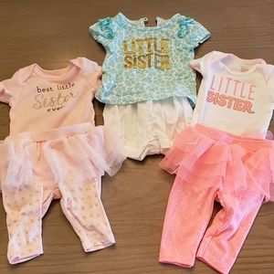 Newborn little sister outfits (3)